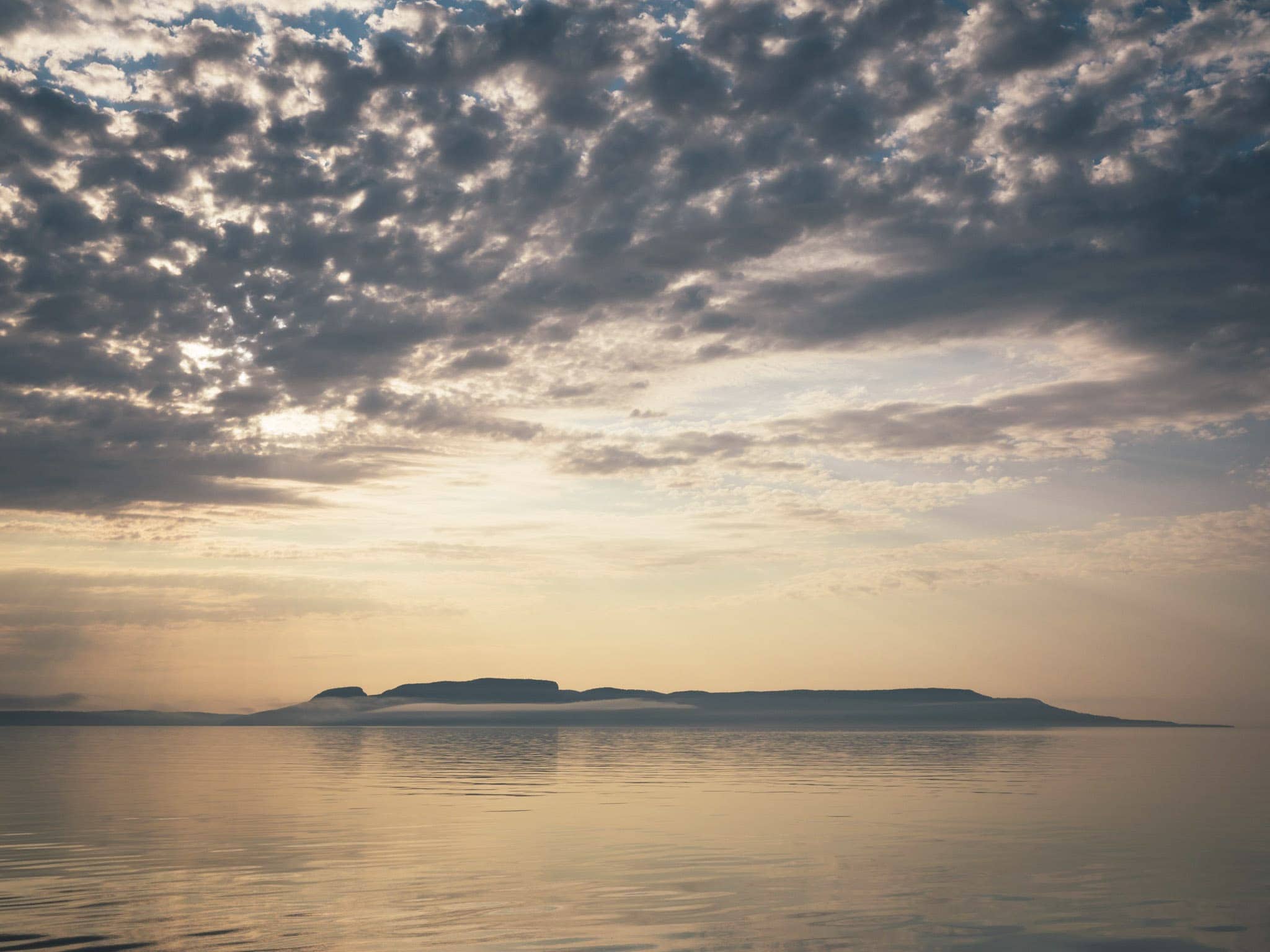 sleeping giant silhouette