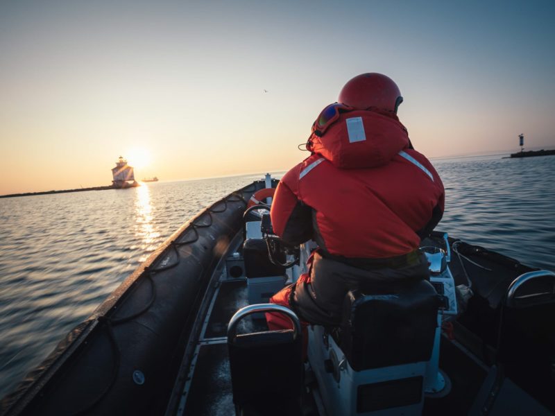 zodiac and thunder bay main at sunrise