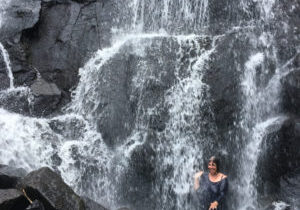 Women under the water at Otter Cove